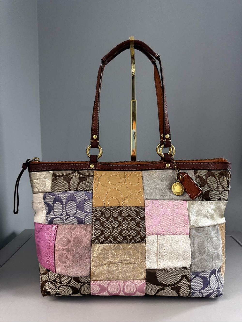 2YK - Coach Patchwork Tote #F11711